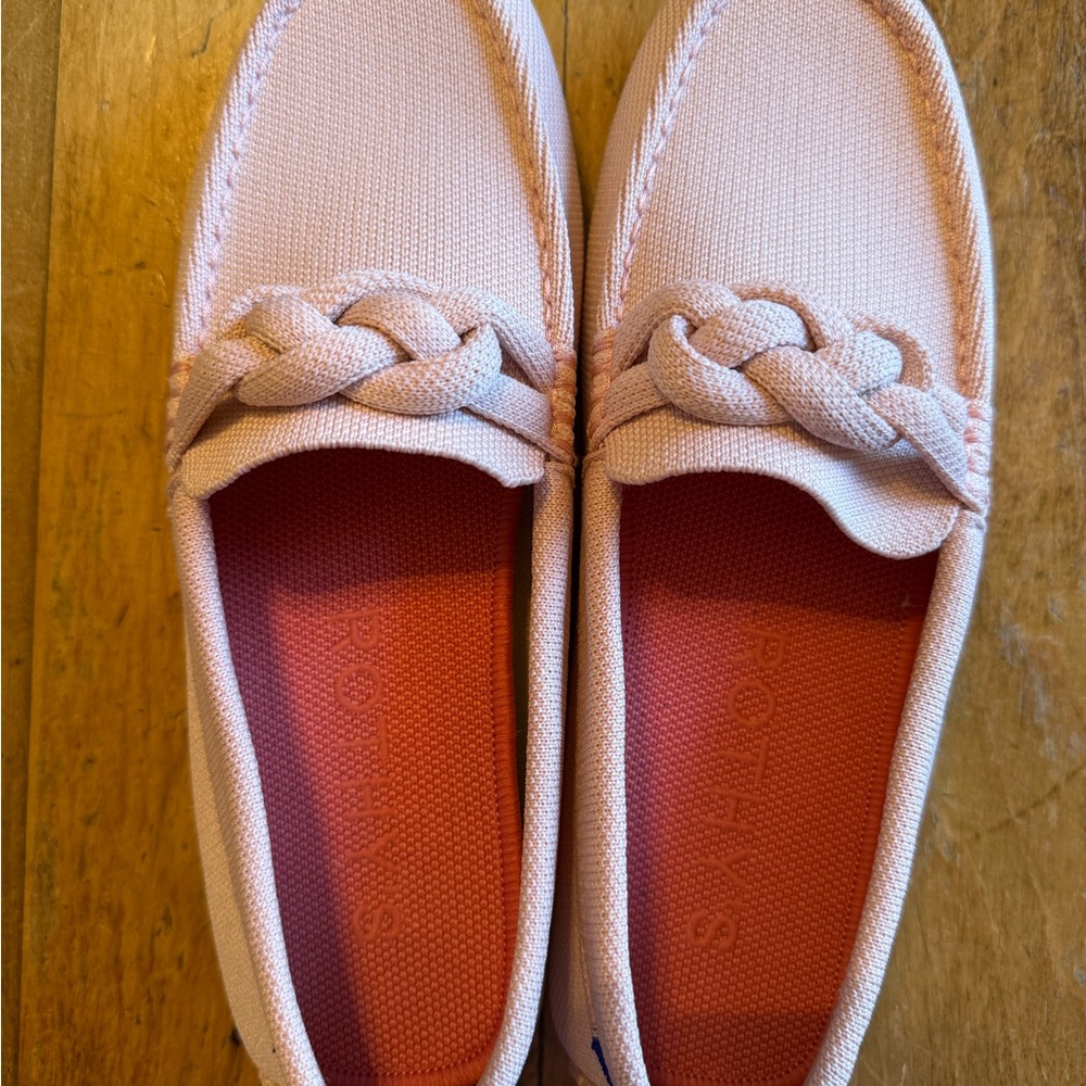 Rothy's Braided Loafers in Cakepop Size 8 BNWOB